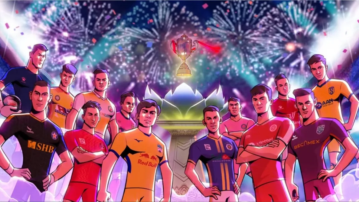 Hình minh họa các đội bóng tranh tài tại V-League và hướng đến chức vô địch