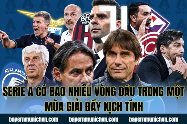 Serie A Có Bao Nhiêu Vòng Đấu Trong Một Mùa Giải Đầy Kịch Tính