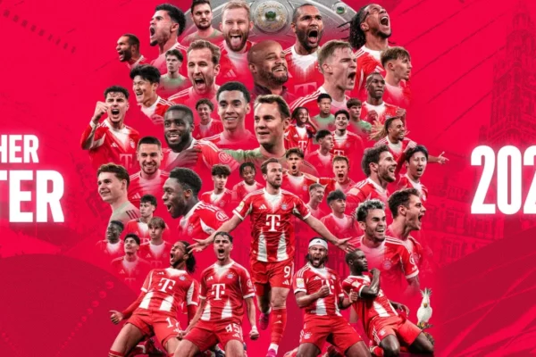 BAYERN MUNICH VÔ ĐỊCH BUNDESLIGA BAO NHIÊU LẦN?