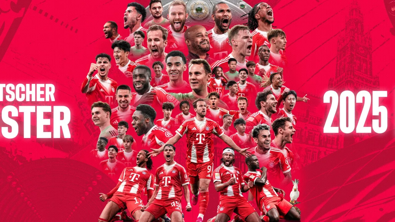 BAYERN MUNICH VÔ ĐỊCH BUNDESLIGA BAO NHIÊU LẦN?