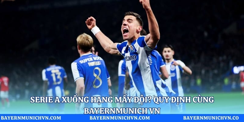 Serie A Xuống Hạng Mấy Đội? Quy Định Cùng Bayernmunich Vn