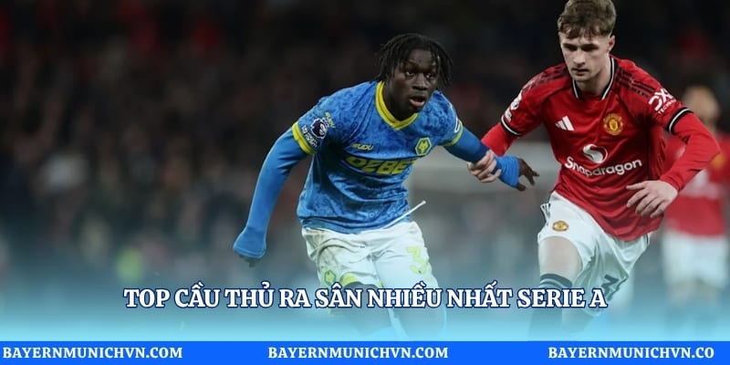 Top cầu thủ ra sân nhiều nhất Serie A